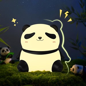 چراغ خواب سیلیکونی شارژی طرح پاندا تپل _اتاق کودک