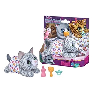 عروسک رباتیک پیشی FurReal Newborns مدل FurReal - Newborns Kitty Interactive Animatronic Plush _عروسک رباتیک