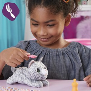 عروسک رباتیک پیشی FurReal Newborns مدل FurReal - Newborns Kitty Interactive Animatronic Plush _عروسک رباتیک