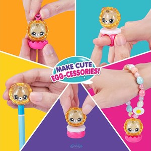 عروسک سورپرایزی رینبوکورنز RainBocoRns سری Eggzania با شاخ آبی _عروسک سوپرایزی