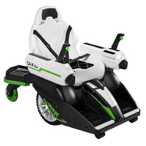 ماشین شارژی کارتینگ کنترلی 360 درجه با قابلیت پرتاب تیر ژله ای رنگ سبز _ماشین شارژی