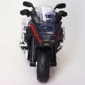 موتور اسباب بازی عقب کش موزیکال همراه با قاب رنگ سفید _ماشین اسباب بازی