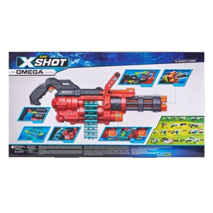 تفنگ اسباب بازی ایکس شات X-Shot مدل Zuru X-Shot Excel Omega _تفنگ اسباب بازی