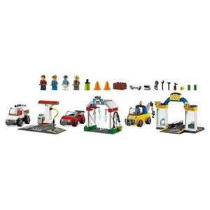 لگو سیتی ایستگاه خدمات خودرو 258 قطعه مدل CITIES 11391 _لگو