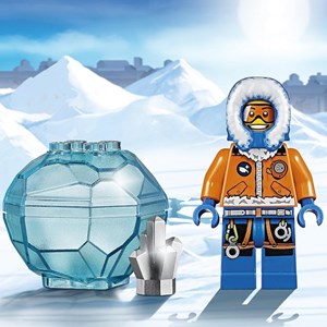 لگو سیتی ماشین برفی قطب شمال 50 قطعه مدل Urban Arctic 10437 _لگو