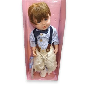 عروسک سیلیکونی پسر بچه همراه با وسایل _عروسک