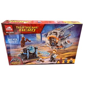 لگو دی سی ابر قهرمانان سوپر هیرو 242 قطعه سری مدل Supreme Hero 10835_لگو