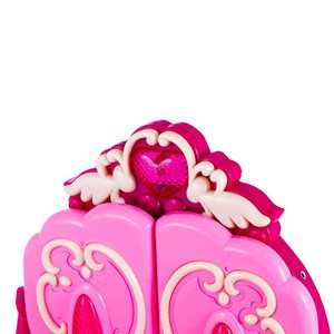 ست اسباب بازی میز آرایش صندلی دار موزیکال همراه با ریموت عصای جادویی مدل 00818_اسباب بازی لوازم خانگی