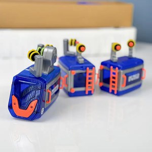 اسباب بازی مونوریل قطار هوایی سایز بزرگ 3 واگن 86 قطعه_ ماشین اسباب بازی