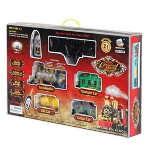 قطار اسباب بازی کنترلی 21 تکه Remote Control Train Classical _ماشین کنترلی