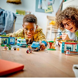 لگو سیتی پایگاه آتش نشانی 777 قطعه مدل CITIES 8012_لگو