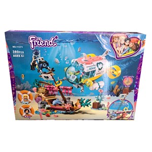 لگو فرندز زیر دریایی 380 قطعه مدل Lego Bela 11371_لگو