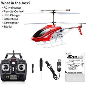 هلیکوپتر کنترلی سایما مدل SYMA S39 Helicopter _کوادکوپتر