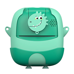 دوربین عکاسی و فیلمبرداری دیجیتال کودک با چاپ فوری حرارتی و رم 32 گیگ سبز_ اسباب بازی دیجیتال و هوشمند