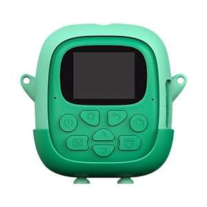 دوربین عکاسی و فیلمبرداری دیجیتال کودک با چاپ فوری حرارتی و رم 32 گیگ سبز_ اسباب بازی دیجیتال و هوشمند