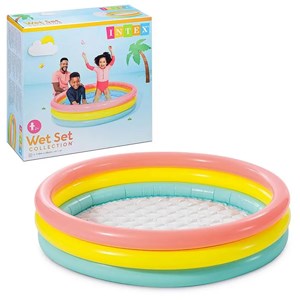 استخر بادی قطر 114 سانتیمتری کف بادی اینتکس طرح جدید_اسباب بازی ورزشی