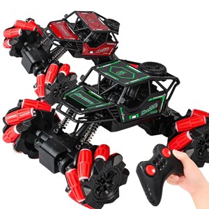 ماشین کنترلی آفرودی چرخ کپسولی موزیکال شارژی مقیاس 1:18_ماشین کنترلی