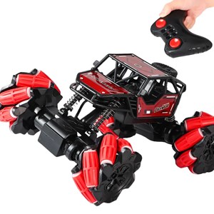 ماشین کنترلی آفرودی چرخ کپسولی موزیکال شارژی مقیاس 1:18_ماشین کنترلی