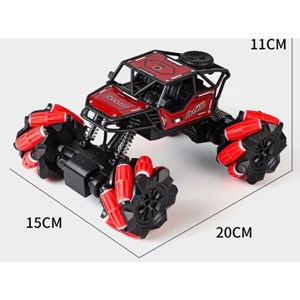 ماشین کنترلی آفرودی چرخ کپسولی موزیکال شارژی مقیاس 1:18_ماشین کنترلی