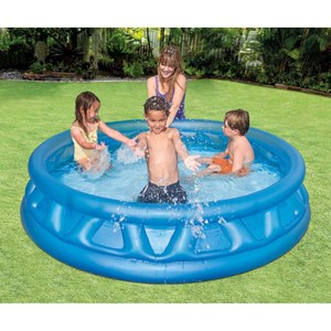 استخر بادی قطر 188 سانتیمتری کف بادی اینتکس_اسباب بازی ورزشی