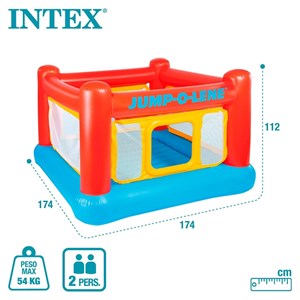 جامپینگ بادی کودک اینتکس مدل 48260 Jump-O-Lene_اسباب بازی ورزشی