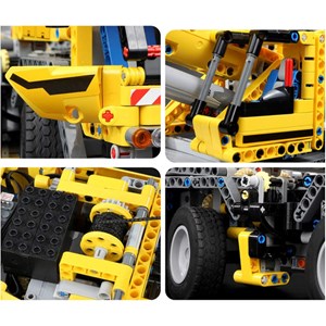 لگو تکنیک ماشین جرثقیل کنترلی 2590 قطعه با 8 موتور مدل Mould King 13107_لگو