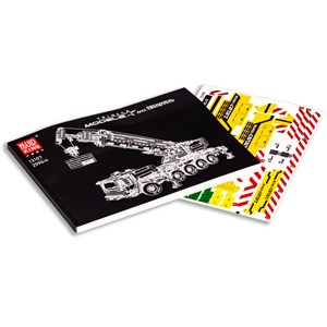 لگو تکنیک ماشین جرثقیل کنترلی 2590 قطعه با 8 موتور مدل Mould King 13107_لگو