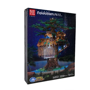 لگو کریتور خانه درختی چراغ دار 3958 قطعه مدل Mould King 16033 Tree House_لگو