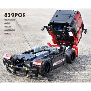 لگو تکنیک کامیون مسابقه‌ای کنترلی 570 قطعه مدل MOULD KING 15002 Race Truck_لگو