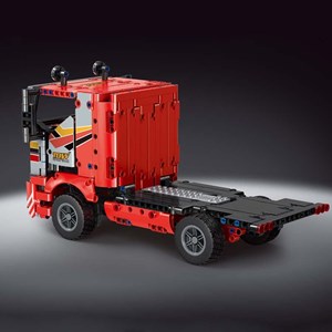 لگو تکنیک کامیون حمل‌ و نقل کنترلی 577 قطعه مدل MOULD KING 15003 RC Transport Truck Remote Contro_لگو