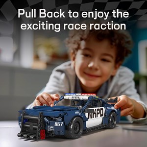 لگو تکنیک ماشین پلیس 786 قطعه مدل Mould King 15073 Barricade_لگو