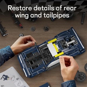 لگو تکنیک ماشین پلیس 786 قطعه مدل Mould King 15073 Barricade_لگو