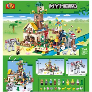 لگو ماینکرافت 1402 قطعه مدل Minecraft My World 7669_لگو