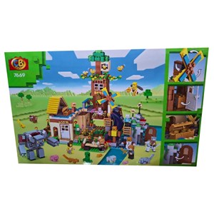 لگو ماینکرافت 1402 قطعه مدل Minecraft My World 7669_لگو