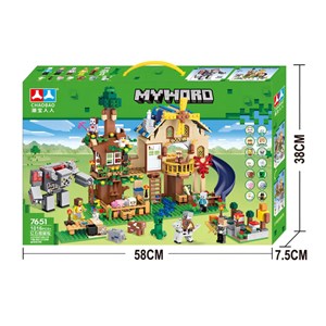 لگو ماینکرافت 1016 قطعه مدل Minecraft My World 7651_لگو