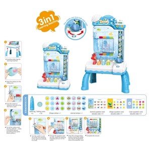 اسباب‌بازی آموزشی 3 در 1 سکه های چرخشی آکواریومی _بازی فکری