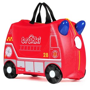 چمدان سواری کودک با ظرفیت 18 لیتر طرح ماشین آتش نشانی مدل 00254 Trunki 18L_کیف و کوله پشتی