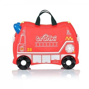 چمدان سواری کودک با ظرفیت 18 لیتر طرح ماشین آتش نشانی مدل 00254 Trunki 18L_کیف و کوله پشتی