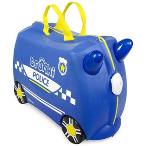 چمدان سواری کودک با ظرفیت 18 لیتر طرح ماشین پلیس مدل 00323 Trunki 18L_کیف و کوله پشتی