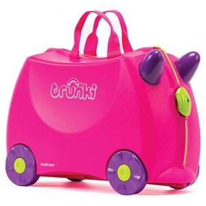 چمدان سواری کودک با ظرفیت 18 لیتر طرح صورتی مدل 0061 Trunki 18L_کیف و کوله پشتی