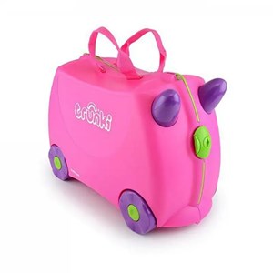 چمدان سواری کودک با ظرفیت 18 لیتر طرح صورتی مدل 0061 Trunki 18L_کیف و کوله پشتی