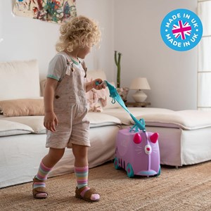 چمدان سواری کودک با ظرفیت 18 لیتر طرح گربه مدل 00322 Trunki 18L_کیف و کوله پشتی