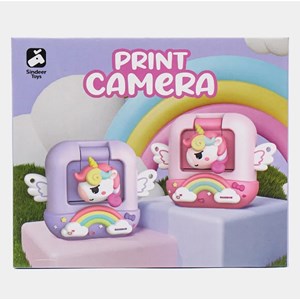 دوربین عکاسی و فیلمبرداری دیجیتال کودک با چاپ فوری حرارتی طرح یونیکورن صورتی مدل M9_ اسباب بازی دیجیتال و هوشمند