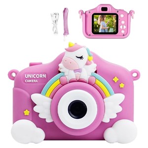 دوربین عکاسی و فیلمبرداری کودک طرح یونیکورن صورتی مدل XL_830_ اسباب بازی دیجیتال و هوشمند