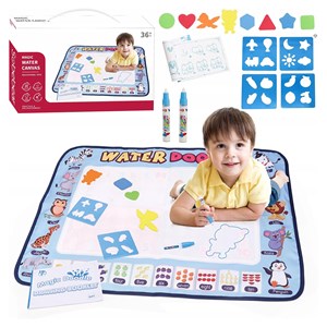 سفره نقاشی جادویی با قابلیت رنگ آمیزی با آب مدل 52_1022 Magic Water Drawing Mat for Painting and Doodling_اسباب بازی علمی