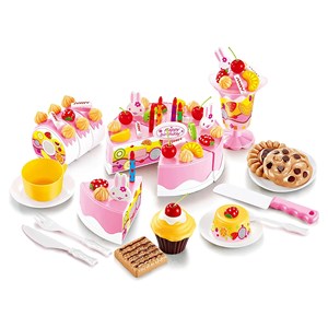 ست اسباب‌ بازی کیک تولد موزیکال 75 تکه مدل Musical Birthday Cake Playset 20_889_ اسباب بازی لوازم خانگی