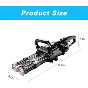 تفنگ اسباب بازی آبپاش بزرگ دو لول شارژی حرفه ای به همراه کوله پشتی مخزن دار _تفنگ اسباب بازی