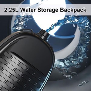 تفنگ اسباب بازی آبپاش بزرگ دو لول شارژی حرفه ای به همراه کوله پشتی مخزن دار _تفنگ اسباب بازی