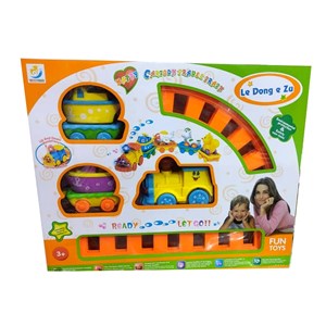 قطار اسباب بازی موزیکال 3 کوپه نشکن (اصل)_ماشین اسباب بازی