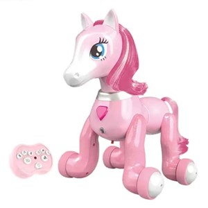 ربات اسباب بازی کنترلی مدل اسب پونی صورتی Remote Control Pony_ربات اسباب بازی